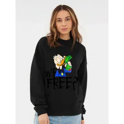 RAYACLOSET Women Printed Sweatshirt-picture-23