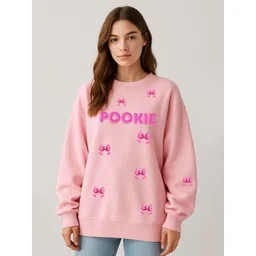 RAYACLOSET Women Printed Sweatshirt-picture-28