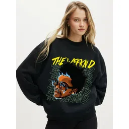 RAYACLOSET Women Printed Sweatshirt-picture-33
