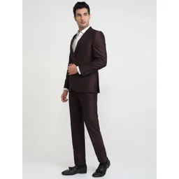 raymond Men 3PC SB2BTN NTCH LPL WID WC - CONT FIT Solid Suit image 2