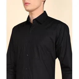 raymond Men Regular Fit Solid Formal Shirt image 5