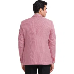 raymond Men Self Design Single Breasted Formal Blazer image 4