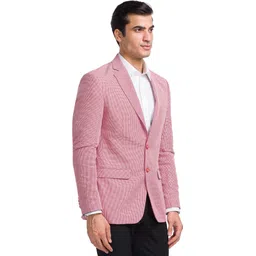 raymond Men Self Design Single Breasted Formal Blazer image 2