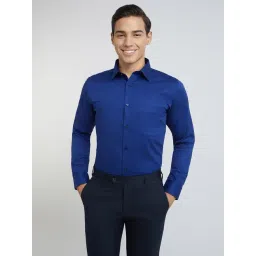 Raymond Blue Slim Fit Shirt-picture-44