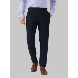 Raymond Blue Slim Fit Trousers-picture-47