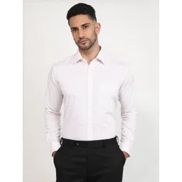 Raymond Checkered Pure Cotton Slim-Fit Full Sleeve Formal Shirt-picture-23