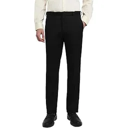 raymond Contemporary Fit Black Men Trouser-picture-17