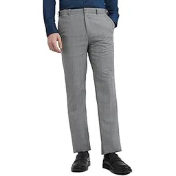 raymond Contemporary Fit Grey Men Trouser-picture-33