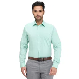 Raymond Green Slim Fit Texture Shirt-picture-26