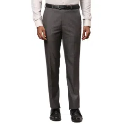 Raymond Grey Contemporary Fit Trousers-picture-37