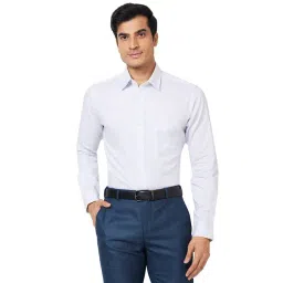 Raymond Grey Slim Fit Check Shirt-picture-47