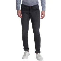 Raymond Grey Slim Fit Jeans-picture-12