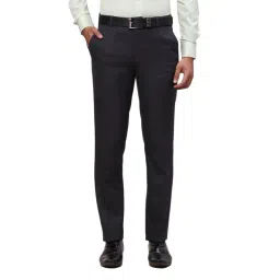 Raymond Grey Slim Fit Trousers-picture-18