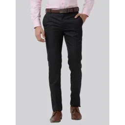 Raymond Grey Slim Fit Trousers-picture-28