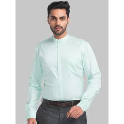 Raymond Mandarin Collar Formal Shirt-picture-17