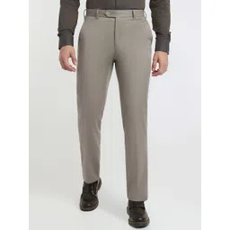 Raymond Men Contemporary Fit Flat Front Formal Trouser-picture-18