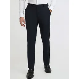 Raymond Men Contemporary Fit Flat Front Formal Trouser-picture-17