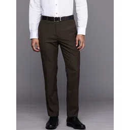 Raymond Men Contemporary Fit Formal Trousers-picture-20