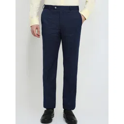 Raymond Men Contemporary Fit Original Mid Rise Formal Trousers-picture-38
