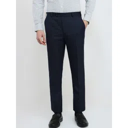 Raymond Men Contemporary Fit Original Mid Rise Formal Trousers-picture-37