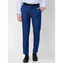 Raymond Men Contemporary-Fit Trousers-picture-35