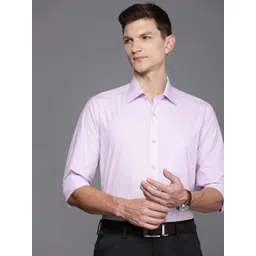 Raymond Men Pure Cotton Striped Formal Shirt-picture-11