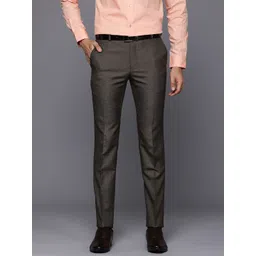 Raymond Men Slim Fit Formal Trousers-picture-25
