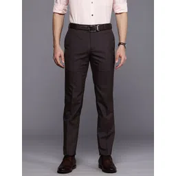 Raymond Men Slim Fit Formal Trousers-picture-14