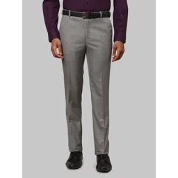 Raymond Men Solid Slim Fit Formal Trousers-picture-30