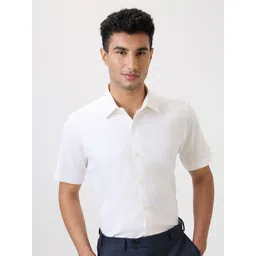 Raymond Men Textured Pure Cotton Formal Shirt-picture-20