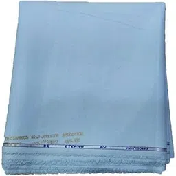 raymond Men's Poly Blend Unstitched Shirt Piece (Blue, 2.4 Mtr, Free Size)-picture-29