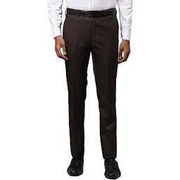 raymond Men's Slim Fit Mid Rise Trouser-picture-14
