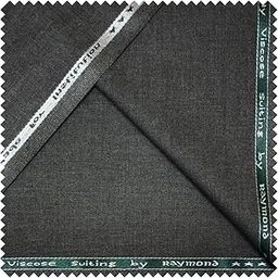 raymond Mens Suit Fabric (3 Meters, All weather fabric, Dark Grey)-picture-27