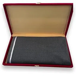 raymond Mens Suit Fabric Box (3 Meters, All Weather fabric, Premium Fabric, Attractive Velvet Box) (DARK GREY)-picture-18
