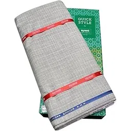 raymond Mens Suit Fabric Box (3 Meters, All Weather fabric, Premium Fabric, Self Grey)-picture-19
