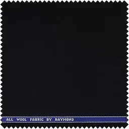 Raymond Merino All Wool 3 Meters Suit Fabric (Black, All Weather, Premium), Solid-picture-27