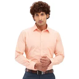 Raymond Orange Slim Fit Shirt-picture-41