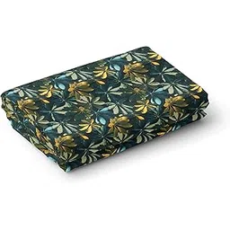 raymond Premium Giza Cotton Floral Shirt Fabric (1.6 metre), Midnight Blue, Free Size-picture-55