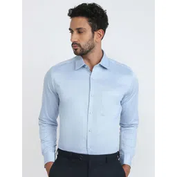 Raymond Pure Cotton Contemporary-Fit Semicutaway Formal Shirt-picture-20