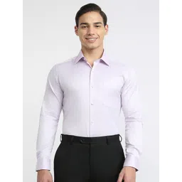 Raymond Pure Cotton Semicutaway Formal Shirt-picture-18