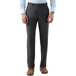 raymond Regular Fit Grey Men Trouser-picture-20