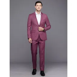 Raymond Self Design Contemporary Fit Single Breasted 2-Piece Formal Suit-picture-36