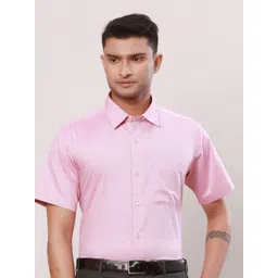 Raymond Self Design Cotton Formal Shirt-picture-15