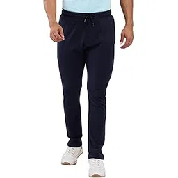raymond SleepZ Men Regular Fit Solid Pattern Pure Cotton Flat Front Trackpant-picture-25