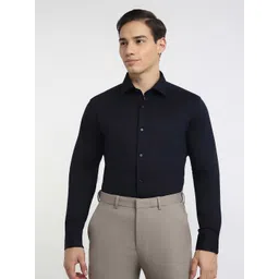 Raymond Slim-Fit Semicutaway Formal Shirt-picture-39