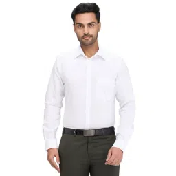 Raymond White Slim Fit Shirt-picture-12