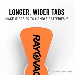 rayovac Size 13 Hearing Aid Battery image 2