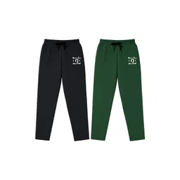 RAZCALJACK Boys Pack of 2 Brand Logo Deatils Track Pants-picture-39