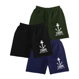 RAZCALJACK Kids Pack of 3 Printed Shorts-picture-10