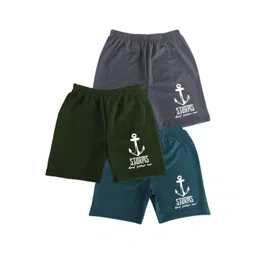 RAZCALJACK Kids Pack of 3 Printed Shorts image 3